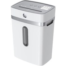 HP 종이 문서 파쇄기 문서세단기 세절기 은행 카드 A4 23L W2312CC-J3, [한 번에 12장 세단] 크로스컷 23L