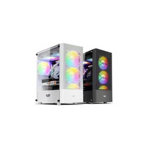 darkFlash DK200 MESH RGB ADVANCED 강화유리 (블랙), 단품