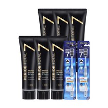 페리오 토탈7 인텐스 치약 120g 리프레쉬쿨링 6개 + 토탈7 칫솔 2개, 단품