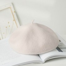 2021 New Fashion Women Girls Solid Color Woolen Berets Ladies Colorful Flat Beret Hat Autumn Winter