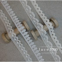 레이스천 토숀 캐미칼 레이스 끝단레이스 띠 광목천 리폼, A