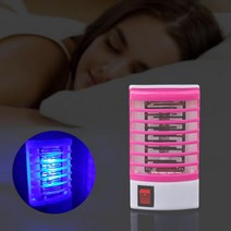 광촉매 LED 모기 킬러 램프 미니 나이트 라이트 버그 재빠른 곤충 킬러 안티 모기 트랩 플라이 구충제 램프 트랩|Mosquito Killer Lamps|, 1개, 03, CHINA