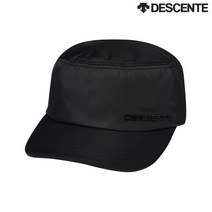 데상트 스포츠 베이직 밀리터리캡 SM323HCP75 BLK, FREE, 블랙