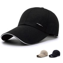 사계절 야구 모자 볼캡 썬캡 햇빛가리개 챙 낚시 긴