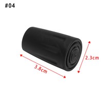 1Pcs 새로운 블랙 노르딕 워킹 폴 트렉 폴 텔레스코픽 Alpenstock Crutch 워킹 스틱 야외 하이킹 액세서리, 4