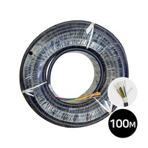 스피커케이블 2.5sq 8P 100m롤 공사 행사 음향설비용 스피커선 국내산, 단품