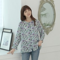 디노바시 아그네스 풍기인견 여성 9부 블라우스 9224