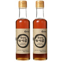 청아띠 국내산 참기름 180ml x 2 포장 답례품 참깨 시골 깨 코스트코, 2개
