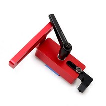 목공 t-트랙 스톱 t-슬롯 리미터 알루미늄 연귀 트랙 울타리 플립 스톱 슈트 로케이터 목수 diy workbench tools, 협력사, d