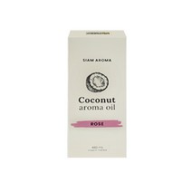 다오몰 태국 코코넛 아로마 오일 코코넛주성분 480ml 로즈향 바디오일, 1개