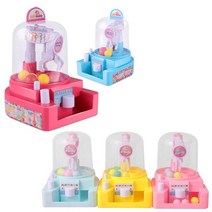 미니뽑기기계 인형 사탕 캡슐 뽑기 기계 시뮬레이션 작은 잡기 캔디 클립 기계 인터랙티브 수동 미니 교육, 01 1Pc Random