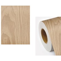 나이테 오크베이지 샤시 창문틀 무늬목 시트지 원목필름 인테리어필름 DIY