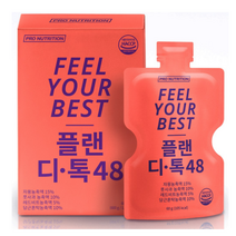 프로뉴트리션 플랜디톡 48 과채주스, 100개, 60g