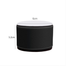 3컬러 책상높이기 폴딩박스 높이조절발 서랍장 우드슬랩다리 HS3, 6x높이5.2cm원형블랙