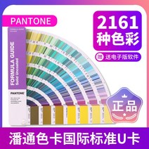 PANTONE 팬톤 카드 국제 표준 PMS 카드 인쇄 페인트 코팅 컬러 카드 2161