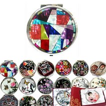 (주)파앤카코리아 고급 자개 손거울-(소) 손거울, 1개, 조각보