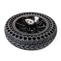 전동휠체어 장애인전동 노인 휠체어 어르신 8인치 스쿠터 솔리드 타이어 8x2 200x50 플라스틱 허브가 있는, 한개옵션0