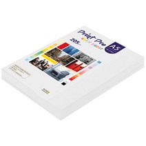 종이문화 프린트프로 칼라복사지 A5 205g No.30 스노우화이트 100매