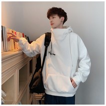 터틀넥 스웨터 남성 후드 봄 가을 후드티 티셔츠