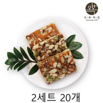 오복떡집 현미영양찰떡 각종 견과류 울타리콩 완두베기 아침식사대용떡 간식떡 개업떡 이사떡 생일떡 영양찰떡 개별포장10개, 2