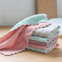 리빙차트 극세사 벨벳 요술 행주