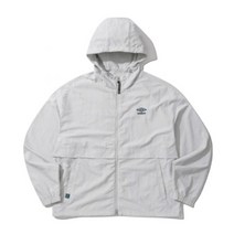 국내매장품 UMBRO 엄브로 바람막이 엄브로 윈드자켓 클래식 후드형 바람막이 집업 자켓 웜그레이(UP221CJK42) 261867