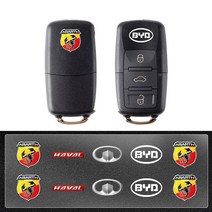 PVC 자동차 로고 원격 제어 키 배지 스티커 폭스 바겐 Magotan Passat B8 골프 7 Tiguan MK2 비틀 cc에 대, 03 5pcs_01 For Volkswagen