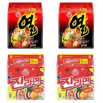 오뚜기 열라면 10봉 +진라면 매운맛, 20봉