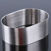 [3개묶음 할인]스테인레스 타원형틀 밀봉 카스테라 무스링 JWK-35211 타원형틀 모양틀 카스테라틀