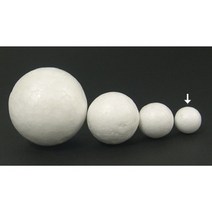 스티로폼 공 우드락 볼 원형 스치로폼 백구, 1, 지름200mm-1개