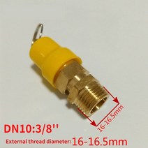 보일러 누수공기 압축기 안전 릴리프 밸브 커넥터 가스 압력 조절기 구리 배관, 04 DN15  for 12.5kg