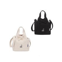 캉골KANGOL 샐리 캔버스 버켓백 3810 블랙