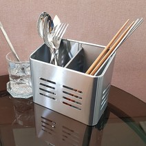 스텐 사각 다용도통 연필꽂이 사무실 책상 펜꽂이
