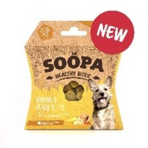 SOOPA 강아지 헬시바이트 간식 50g, 5개, 바나나 & 땅콩버터