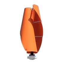 풍력 터빈 1000w 24v48v96v 수직축 자유 에너지 풍차 발전기 가정 농장용 mppt 컨트롤러가 있는 자기 부상 발전기, 48V, mppt 컨트롤러로, 주황색