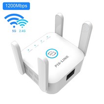 와이파이 티피링크 유 무선 공유기 pix-link 5g wifi 리피터 wi fi 홈, 협력사, au 플러그, 흰색 2.4g 5g
