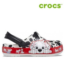 크록스 아동 샌들 40- 207193-100 Kids Crocs Fun Lab-Disney 101 Dalmatians Clog White