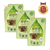 자연퐁 찌든때 걱정없는 솔잎 주방세제, 1.18L, 3개