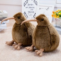 대형 키위새 인형 동물 애착인형 선물 파티용, 12cm, 키위새 12CM