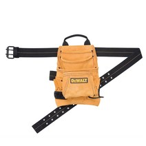 디월트 10포켓 가죽벨트 못주머니 공구집 허리 벨트 DG5333