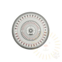 단디 전원분도기 15파이 원형각도기