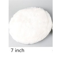 차량용 광택기 폴리 셔 기계 용 1 pc 양모 폴리싱 패드 왁싱 폴리싱 버핑 자동차 페인트 케어 폴리 셔 패드 자동차 폴리 셔 4567 인치, 협동사