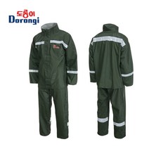 [도롱이]AJ1002 다용도우의 상+하의 오토바이 등산 캠핑 산업 재해 현장