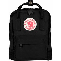 Fjallraven 여성 Kanken 미니 백팩 해외배송 피엘라벤 백팩, Black