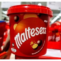 MALTESERS 몰티저스 밀크 버켓 초콜렛 초코볼 465그램 1통, 1통 465그램, 465g, 1개