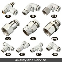 커넥터 커플러 공압 피팅 파이프 흰색 호스 1 4 2 6mm 8mm BSP 스레드 퀵 커플 링 에어 튜브 163036, 12-01 (12mm-1l8), PD