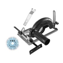 전기 그라인더 집진기 가정용 이동식 125 앵글용 앵글 실드 보호 커버 어태치먼트, 03 4pcs