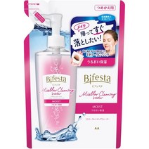 일본직발송 6. BIFESTA(비페스타) 미셀러 클렌징 워터 모이스트 리필용 닦아 타입 촉촉한 보습 화장수 유, 새로운 모델, 360ML X 1_One Co, One Color, 상세 설명 참조0