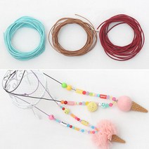 [펠트친구]왁스끈(3마)[1680], 퍼플1mm, 1개