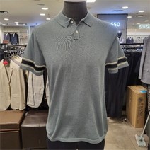 에스에이피 SAP샙 NC08 쿨터치 소매 포인트 티에리 반팔 스웨터 민트 MNKA23F01-90